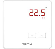 TECH Беспроводной комнатный терморегулятор белый