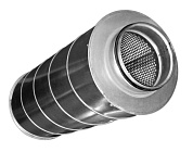 ZSA 125/600 Шумоглушитель для круглых воздуховодов