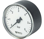 Watts F+R100(MDA) 50/6x1/4 Манометр аксиальный 50мм, 0-6 бар