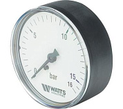 Watts F+R100(MDA) 63/16 Манометр аксиальный нр 1/4х 16 бар (63мм)
