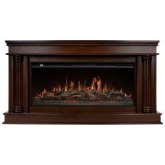 Каминокомплект: Очаг Royal Thermo Aurora RTFP/P-AR40LS, портал Olympia 42/40/36, канадский дуб