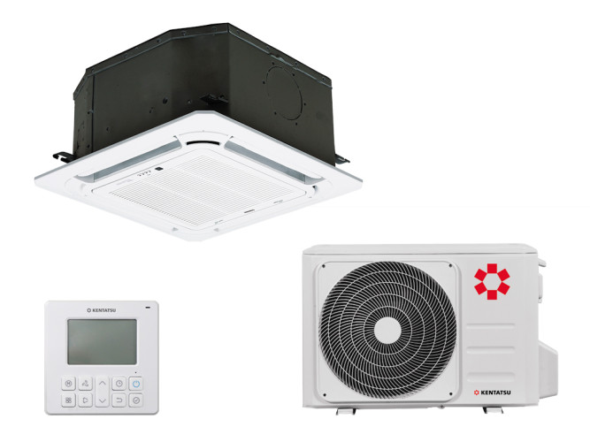 Кассетный кондиционер Kentatsu KSZTA53HFAN1R KSUTA53HFAN1L KPU65-D