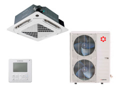 Кассетный кондиционер Kentatsu KSVT140HFAN3R KSUT140HFAN3L KPU95-DR