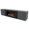 Тумба с биокамином Firelight BFP-P1700V графит