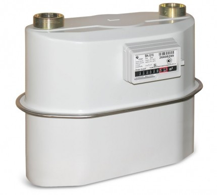 Счётчик газа ВК-G 6 левый (25 см) Elster