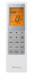 Внутренний блок настенного типа серии VIBE PRO SILVER MULTI EU DC Inverter AMS-12UW4RWUHD00(S) (комплект)