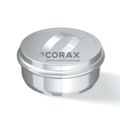 Заглушка с отверстием (нерж. сталь 0,5мм) Ф150-210