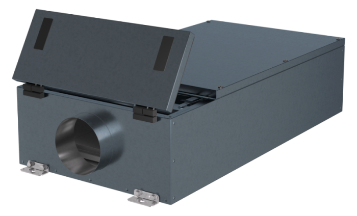 Компактная вентиляционная установка ZPE-M ZPE-M 1000-2,4/1 INT