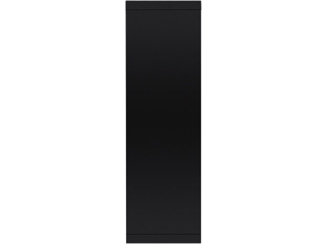 Портал Firelight Loft 30 камень черный, черная эмаль