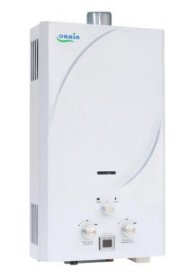 Водонагреватель газовый "Оазис" 20кВт (С) турбо (без трубы)