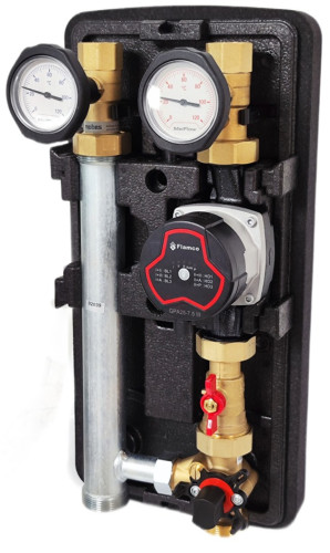 Насосная группа MeiFlow TOP S MC DN25 с насосом Flamco HE-P 25-7.5