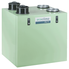 Вертикальная приточно-вытяжная установка с роторным рекуператором Ecoclima Pro Vent ECT PV-R 1250-E4.5-L-5