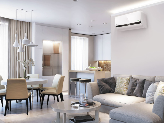 Настенный внутренний блок мульти сплит системы AUX AMWM-H12/4R1(L) (v2)