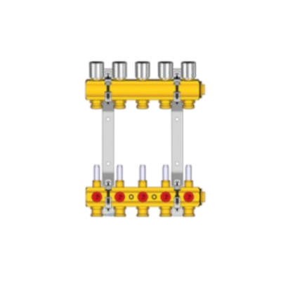 Комплект коллекторного узла для R557R-1 1" x 3/4"E /6