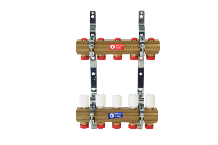 Сборный коллекторный узел 1" x 3/4"E /7