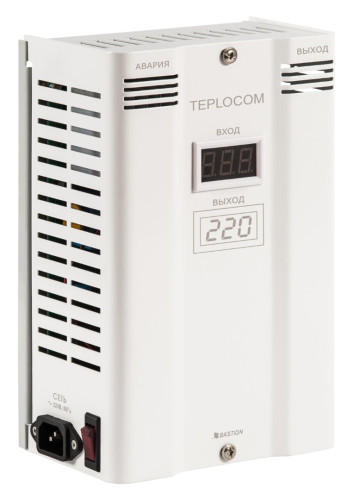 Стабилизатор  TEPLOCOM ST600 Invertor фазоинтвенторный сетевого напряжения