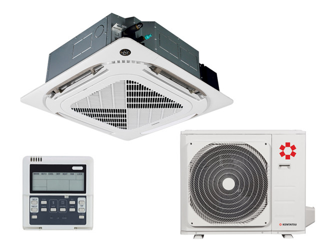 Кассетный кондиционер Kentatsu KSVB140HZAN1 1 KSUNB140HZAN3 KPU95-DR