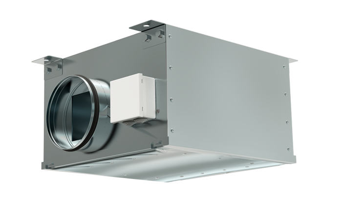 Звукоизолированный круглый канальный вентилятор ZKAM 160 LD