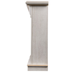 Портал Firelight Barocco 30 шпон белый дуб с золотой патиной