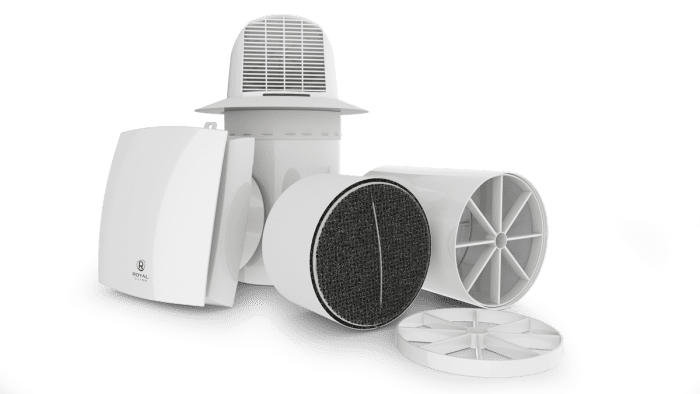 Энергоэффективная приточно-вытяжная вентиляционная установка серии FIATO RCF-70