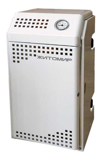 Котел газовый Житомир-М АДГВ-10 СН, в комплекте с трубой Б