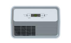 Бытовой осушитель воздуха серии AIR GO PRO DH-12S4GLU00