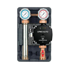 Насосная группа UK без смесителя, 1&quot; с насосом Grundfos UPM3 Hybrid 25-60*
