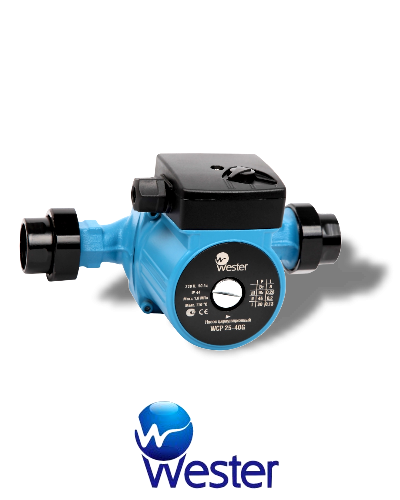 Насос циркуляционный Wester WCP 32-60G (с гайками)