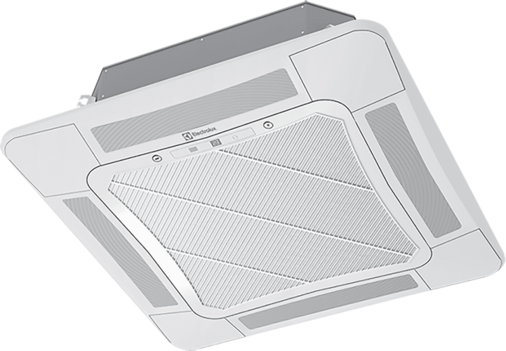 Кассетный внутренний блок мульти сплит системы Electrolux EACC/I-24 FMI/N8_ERP