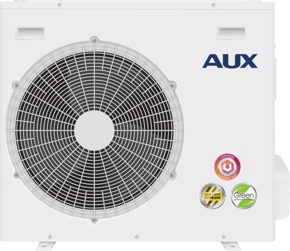 Канальный кондиционер AUX ALLD-H12/4R1B (v2) + AL-H12/4R1B(U) (v2), черный