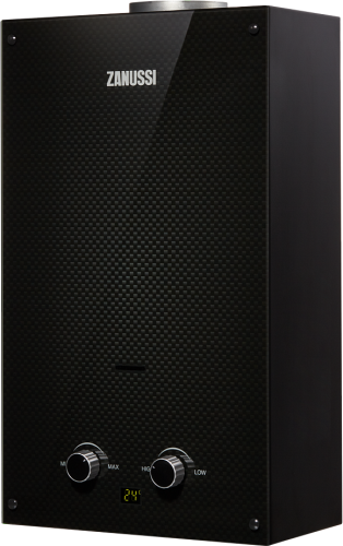 Колонка газовая Zanussi GWH 10 Fonte Glass Carbon