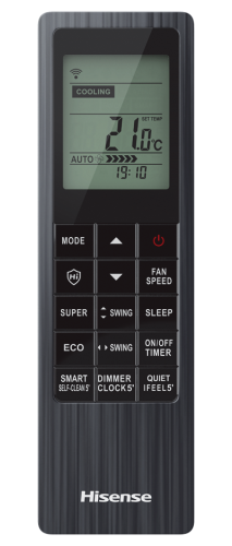 Бытовая сплит-система серии BLACK CRYSTAL Classic A AS-13HW4SVDTG5В (комплект)