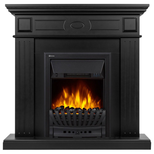 Портал Firelight Bianco Classic черная эмаль