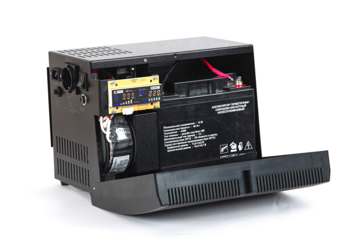 Источник бесперебойного питания Teplocom - 500+40 в комплекте с АКБ 40Ач