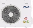 Канальный кондиционер AUX ALMD-H24/4R1B (v2) + AL-H24/4R1B(U) (v2), черный