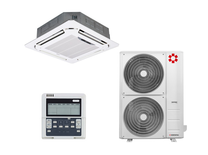 Кассетный кондиционер Kentatsu KSVA165HZAN1 1 KSUN165HZAN3 KPU95-D1