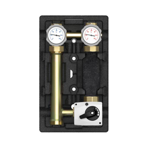 Насосная группа MK со смесителем 1" без насоса, с сервоприводом 230В