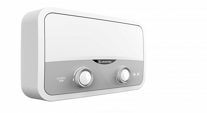 Водонагреватель электрический проточный Ariston AURES SF 5.5 COM   СНЯТ С ПРОИЗВОДСТВА