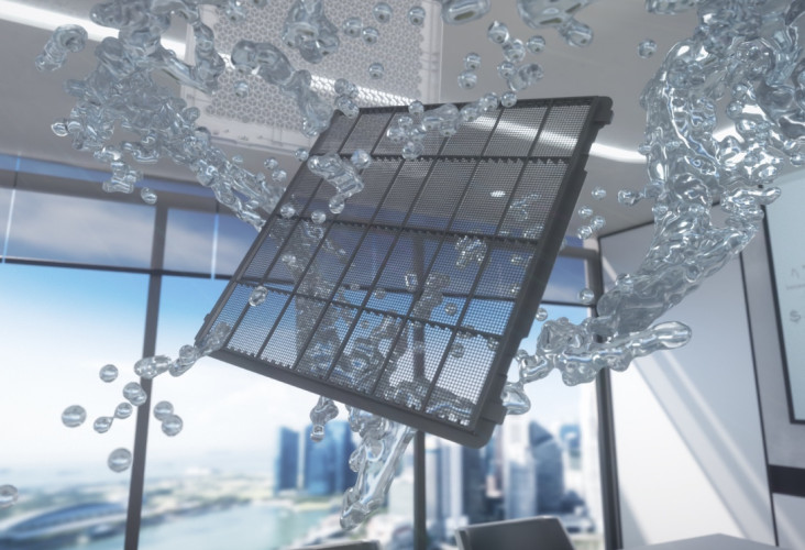 Сплит-система кассетного типа серии HEAVY CLASSIC 2022 AUC-48HR4SKA/AUC-950R/AUW-48H6SE1 (комплект)