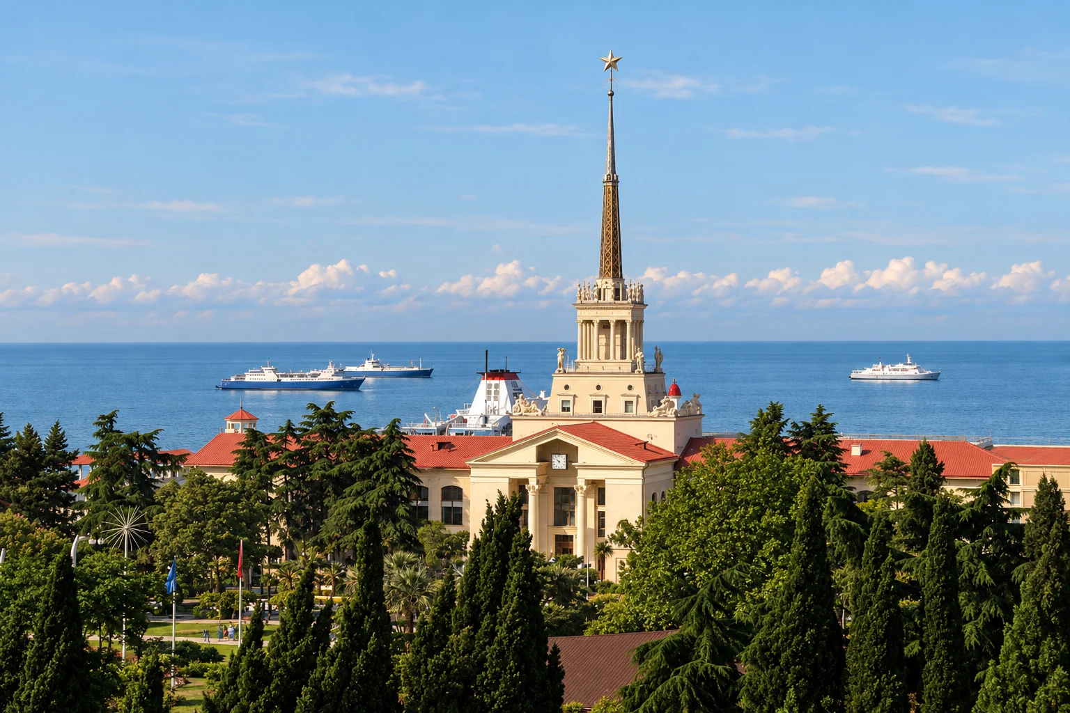 Морской вокзал Сочи